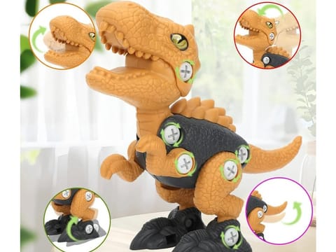 ⁨Klocki Konstrukcyjne DINOZAUR Do Skręcania I Rozkręcania Zestaw Klocków 36 El.⁩ w sklepie Wasserman.eu