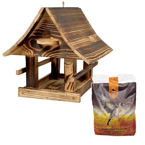 ⁨Karmnik góralski, Woodok + ziarno dla ptaków, 1KG⁩ w sklepie Wasserman.eu