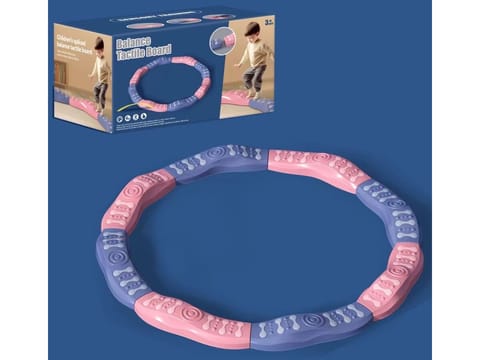 ⁨Ścieżka Sensoryczna Dla Dzieci KAMIENIE BALANSUJĄCE Do Ćwiczenia Równowagi 8 Szt Trening Nowa Wersja 6 Podkładek W Stopniach⁩ w sklepie Wasserman.eu