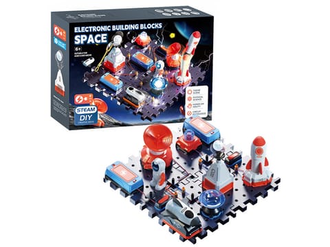 ⁨Zestaw doświadczalny Do Eksperymentów Naukowych Rakieta Kosmiczna Prom Zabawka Naukowa Eksperyment Obwód Elektroniczny⁩ w sklepie Wasserman.eu