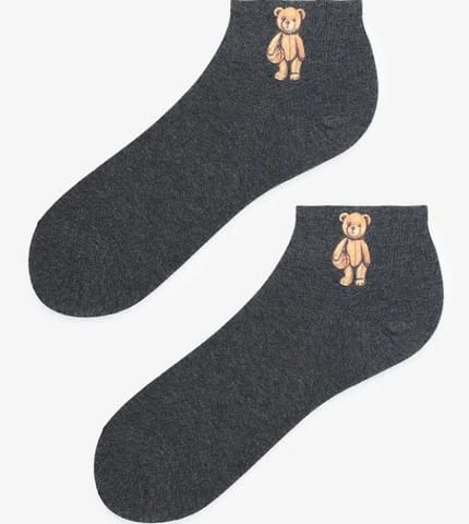 ⁨SKARPETY MARILYN DAMSKIE FIT TEDDY (kolor DARK GREY, rozmiar 36-40)⁩ w sklepie Wasserman.eu