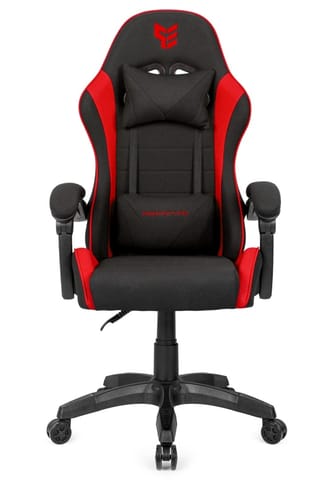 Fotel obrotowy gamingowy ENZO XL RED FABRIC w sklepie Wasserman.eu