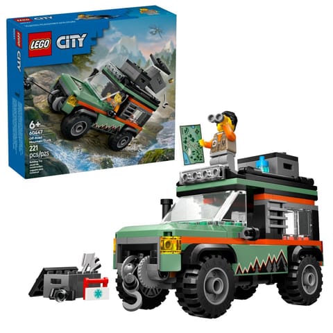 ⁨LEGO 60447 City Górska ciężarówka terenowa 4x4⁩ w sklepie Wasserman.eu