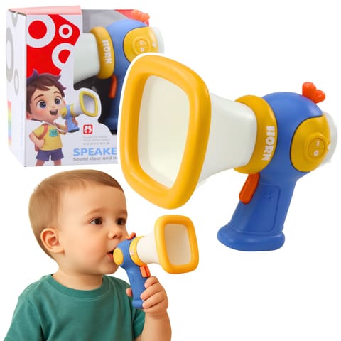 ⁨Megafon Dla Dzieci Zmiana Głosu Efekty Świetlne Niebieski⁩ w sklepie Wasserman.eu