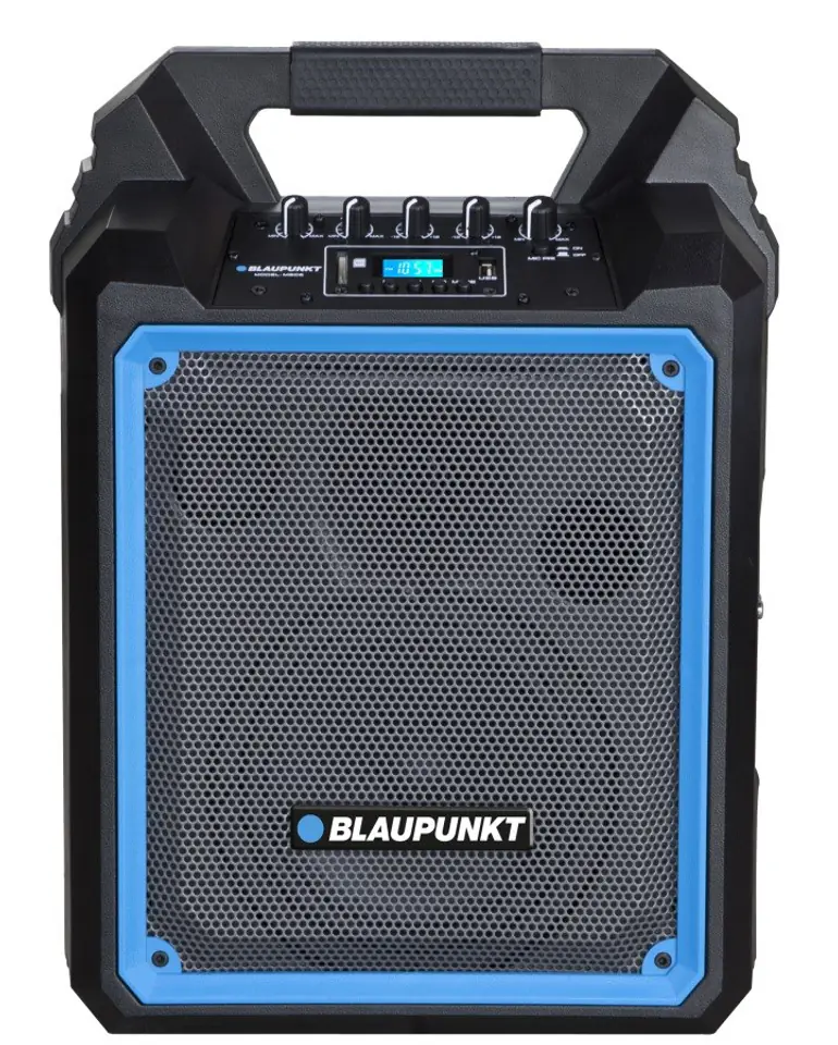 Blaupunkt MB06 portable speaker 500 W Stereo portable speaker Black,Blue at Wasserman.eu