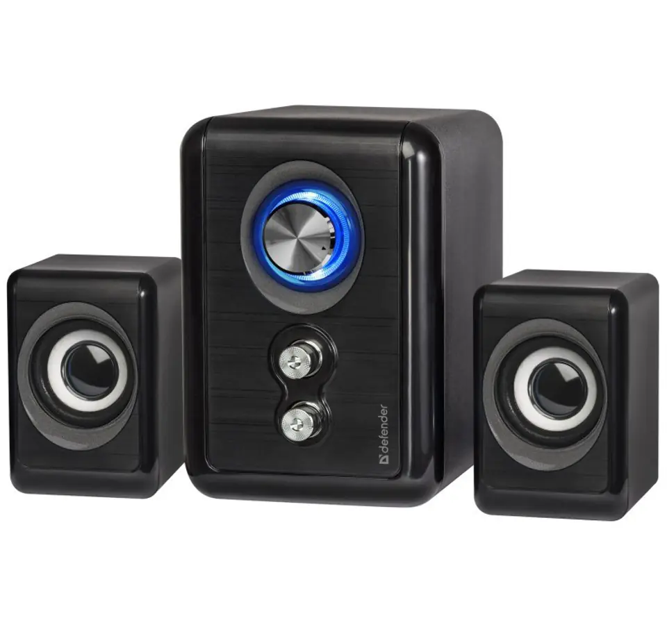 ⁨DEFENDER COMPUTER SPEAKERS V11 2.1 11W USB BASS AND BASS CONTROL 65111⁩ at Wasserman.eu