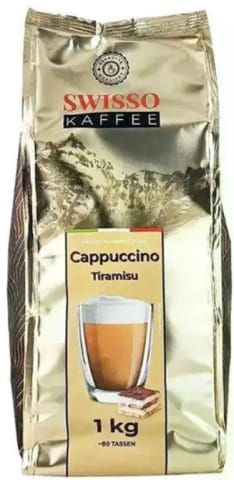 ⁨Swisso Kaffee Cappuccino Tiramisu 1kg⁩ w sklepie Wasserman.eu