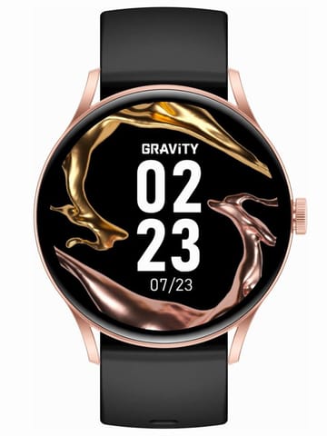⁨SMARTWATCH UNISEX GRAVITY GT2-2 PRO - AMOLED, WŁASNE TARCZE (sg040b)⁩ w sklepie Wasserman.eu