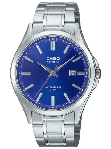 ⁨Zegarek Męski Casio MTS-115D-2A1 + BOX (zd292a) SZAFIR⁩ w sklepie Wasserman.eu