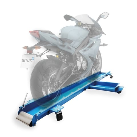 ⁨Platforma do manewrowania motocyklem 567 kg z wytrzymałej stalowej bazy solidnej⁩ w sklepie Wasserman.eu