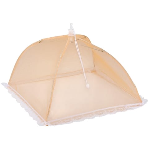 ⁨Alpina - Osłonka piknikowa / moskitiera na żywność 35x35x22 cm (pomarańczowy)⁩ w sklepie Wasserman.eu