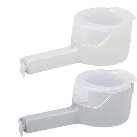 ⁨Alpina - Klips 2w1 do zamykania opakowań z dozownikiem (2 sztuki)⁩ w sklepie Wasserman.eu