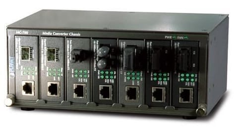 ⁨PLANET MC-700 network media converter Black⁩ at Wasserman.eu