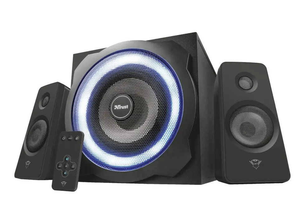 ⁨Trust GXT 629 Tytan speaker set 2.1 channels 60 W Black⁩ at Wasserman.eu