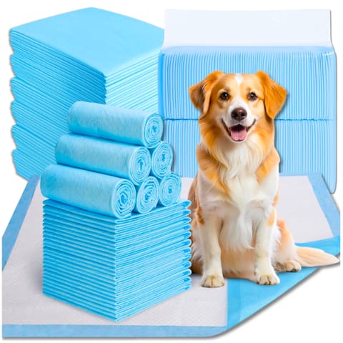 ⁨PODKŁADY DLA PSÓW HIGIENICZNE MATY DLA PSA DO SIKANIA ZWIERZĄT 60 x 60 100 szt⁩ w sklepie Wasserman.eu