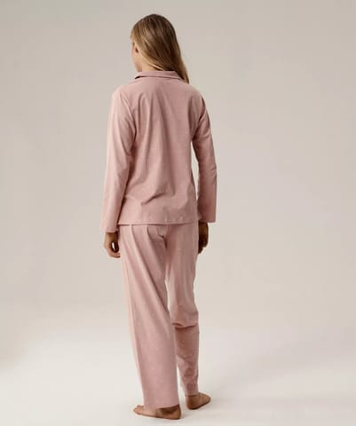 ⁨PIŻAMA ATLANTIC NLP-503 JZ25 RÓŻ JASNY (kolor róż jasny, rozmiar L)⁩ w sklepie Wasserman.eu