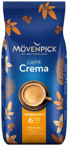 ⁨Movenpick Caffe Crema Kawa Ziarnista 1 kg⁩ w sklepie Wasserman.eu
