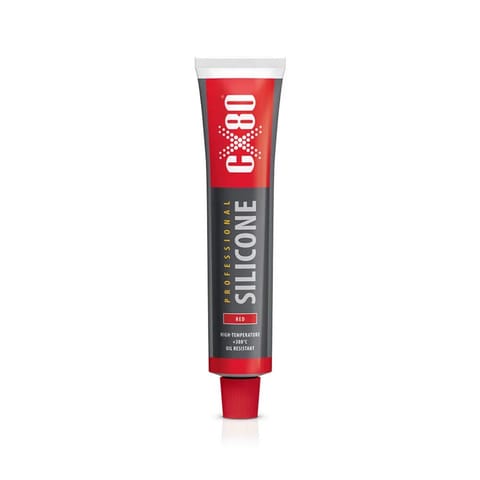 ⁨SILIKON PROFESSIONAL CZERWONY 80ML + APLIKATOR⁩ w sklepie Wasserman.eu