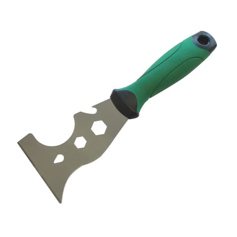 ⁨Szpachelka wielofunkcyjna 14-in-1 nierdzewna skrobak 75 mm STAINLESS MULTIFUNCTION⁩ w sklepie Wasserman.eu