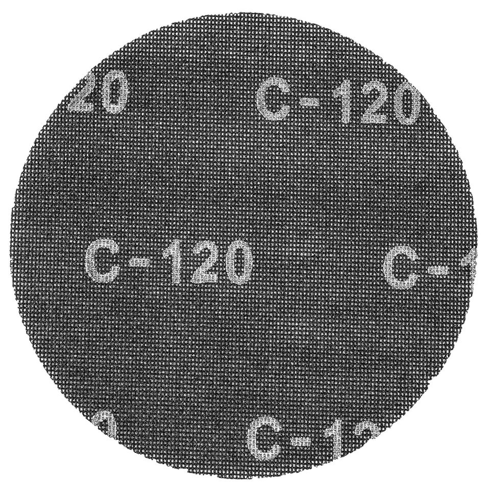 ⁨Siatka ścierna na rzep, 225 mm, K120, do szlifierki 59G260, 59G264, 59G265,10 szt.⁩ w sklepie Wasserman.eu