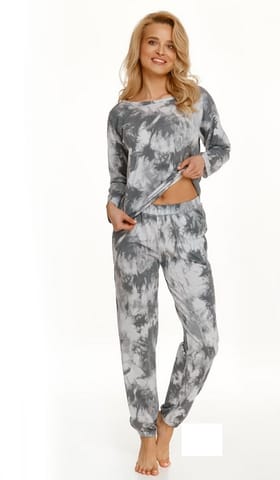 ⁨PIŻAMA TARO 2554 PENNY AW21 01 (kolor szary, rozmiar M)⁩ w sklepie Wasserman.eu