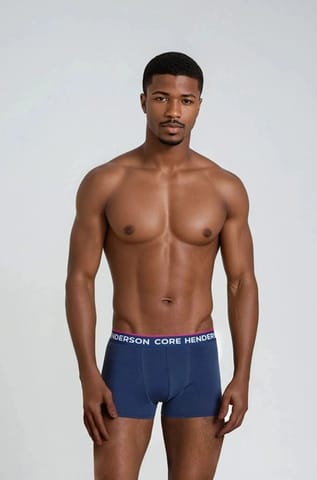 ⁨Bokserki Lucky 38843-MLC Zestaw 2 sztuk Ciemna Czerwień-Granatowe (Rozmiar XXL)⁩ w sklepie Wasserman.eu