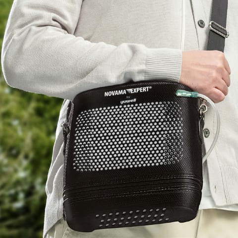 ⁨NOVAMA EXPERT MOCX3 by Yuwell przenośny koncentrator tlenu, 4 tryby pracy⁩ w sklepie Wasserman.eu