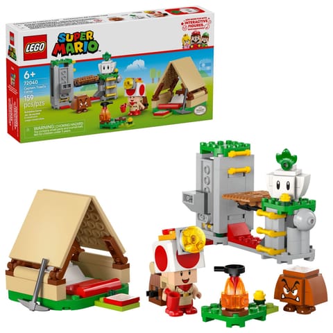 ⁨LEGO SUPER MARIO Captain Toad i obóz 72040⁩ w sklepie Wasserman.eu