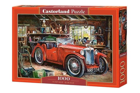 ⁨Puzzle 1000 el. Vintage Garage⁩ w sklepie Wasserman.eu