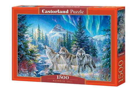 ⁨Puzzle 1500 elementów Wilki Moonrise Call⁩ at Wasserman.eu
