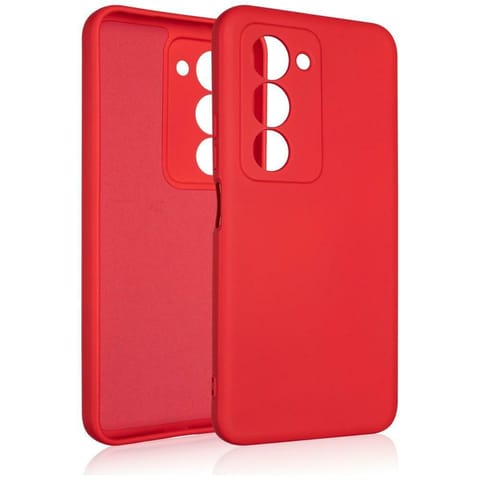 ⁨Etui Beline Silicone Redmi 15 4G         czerwony⁩ w sklepie Wasserman.eu