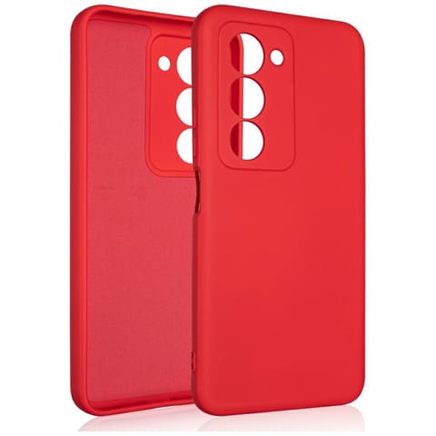 ⁨Etui Beline Silicone Redmi 15 5G         czerwony⁩ w sklepie Wasserman.eu