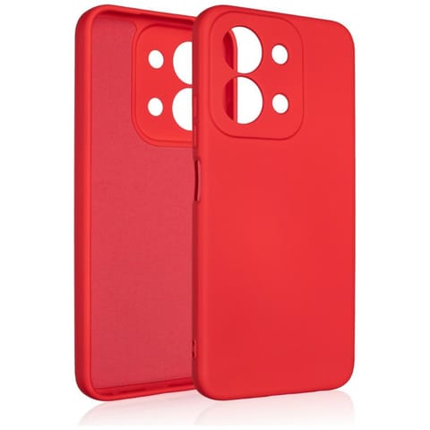 ⁨Etui Beline Silicone Redmi 15C czerwony⁩ w sklepie Wasserman.eu