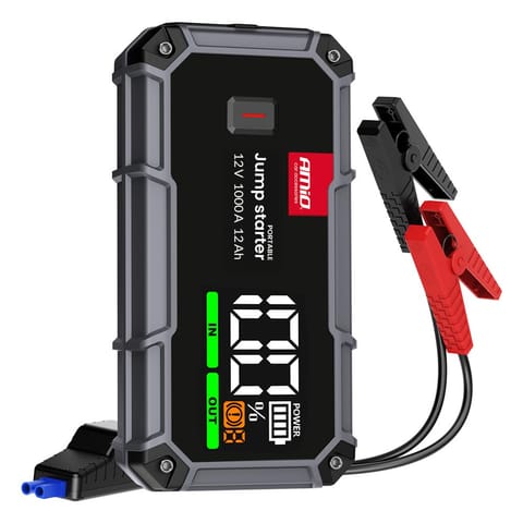 ⁨AMiO 04676 - urządzenie rozruchowe 12V 12Ah 1000A PRO⁩ w sklepie Wasserman.eu