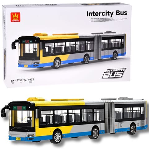 ⁨Klocki techniczne Autobus miejski przegubowy 415 elementów ZA5677⁩ w sklepie Wasserman.eu