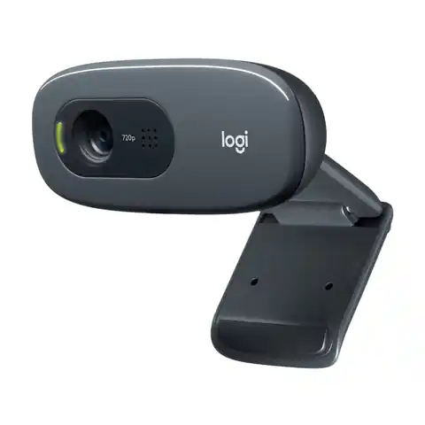 ⁨Logitech C270 HD Webcam 3 MP 1280 x 720 Pixel USB 2.0 Schwarz⁩ im Wasserman.eu