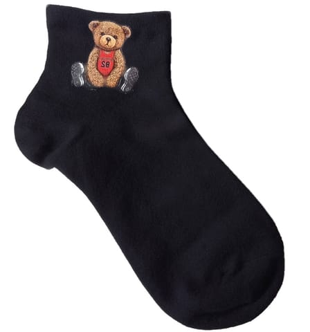 ⁨SKARPETY MARILYN DAMSKIE BASKETBALL TEDDY (kolor black, rozmiar 36-40)⁩ w sklepie Wasserman.eu