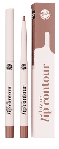 ⁨BELL Stay-On Lip Contour Konturówka do ust 03 Toffee Brown 0.26 g⁩ w sklepie Wasserman.eu