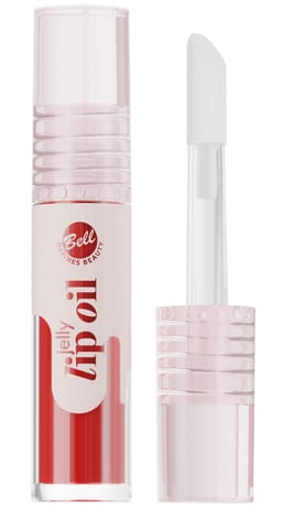⁨BELL Jelly Lip Oil Olejek do ust 04 True Red 5 g⁩ w sklepie Wasserman.eu