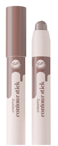 ⁨BELL Creamy Contour Stick Bronzer w sztyfcie 01 Cool Mocha 3.4g⁩ w sklepie Wasserman.eu