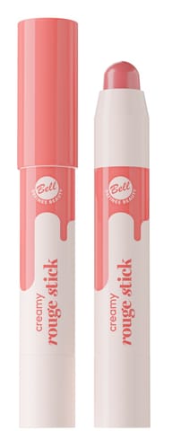 ⁨BELL Creamy Rouge Stick Róż w sztyfcie 01 Peach Blush  3g⁩ w sklepie Wasserman.eu