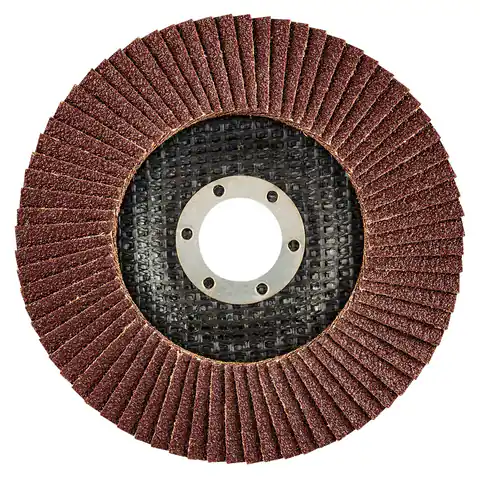 ⁨Leaf grinding wheel 125 x 22.2 mm, K80⁩ at Wasserman.eu