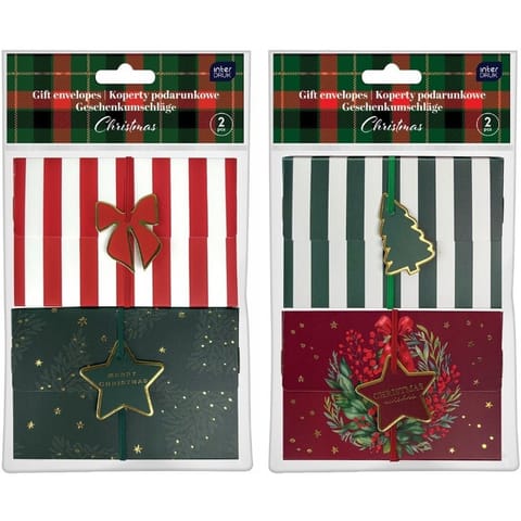 ⁨Koperty podrunkowe z gumką 2szt. Christmas INTERDRUK⁩ w sklepie Wasserman.eu