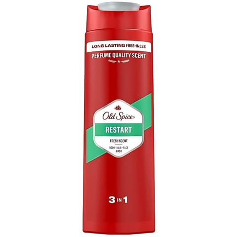 ⁨OLD SPICE Restart Żel pod prysznic i szampon dla mężczyzn 3w1 400 ml⁩ w sklepie Wasserman.eu