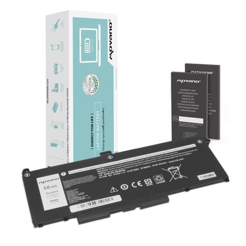 ⁨Bateria Movano do Dell Latitude 5420, 5520, Precision 3560 (3800mAh)⁩ w sklepie Wasserman.eu