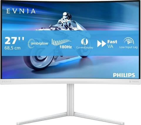 ⁨Monitor PHILIPS 27M2C5201L/00 (27" /VA /180Hz /1920 x 1080 /Biały)⁩ w sklepie Wasserman.eu