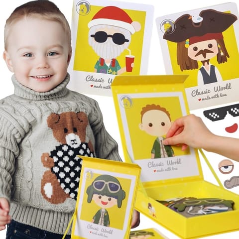 ⁨CLASSIC WORLD Układanka Magnetyczna Strojenie Lalek 32 el.⁩ w sklepie Wasserman.eu