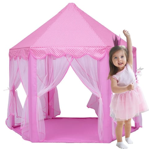 ⁨WOOPIE Namiot Zamek Księżniczki XXL Domek do Domu i Ogrodu⁩ w sklepie Wasserman.eu