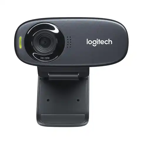 ⁨Logitech C310 HD Webcam 5 MP 1280 x 720 Pixel USB Schwarz⁩ im Wasserman.eu