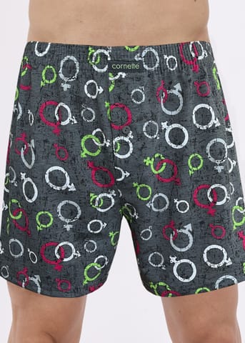 ⁨BOKSERKI CORNETTE CLASSIC CL-001/190 (kolor grafit, rozmiar M)⁩ w sklepie Wasserman.eu